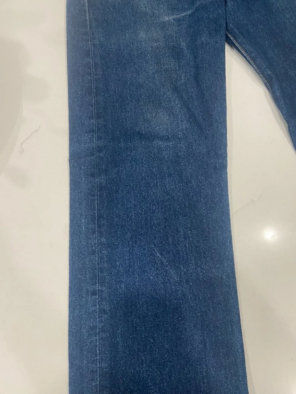 Classic Levi’s Original Fit Jeans Men’s W32 L30 Medium Wash Straight Leg Denim